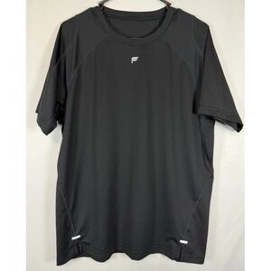 Fabletics Men's O2 Tee Shirt Large Ultra-Lightweight 4-Way Stretch Mesh